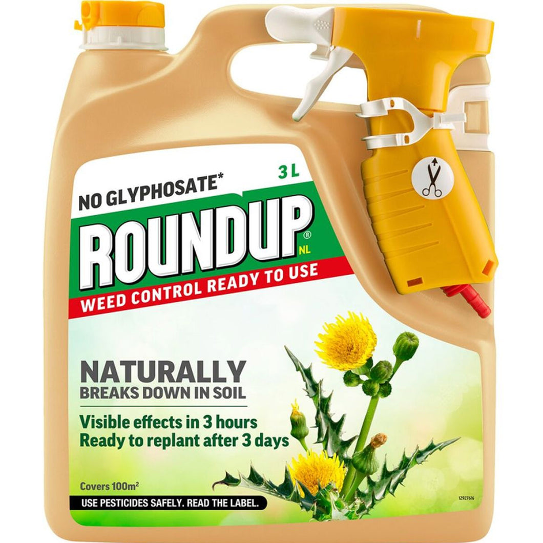 Roundup Natural Weed Control 3 Litres