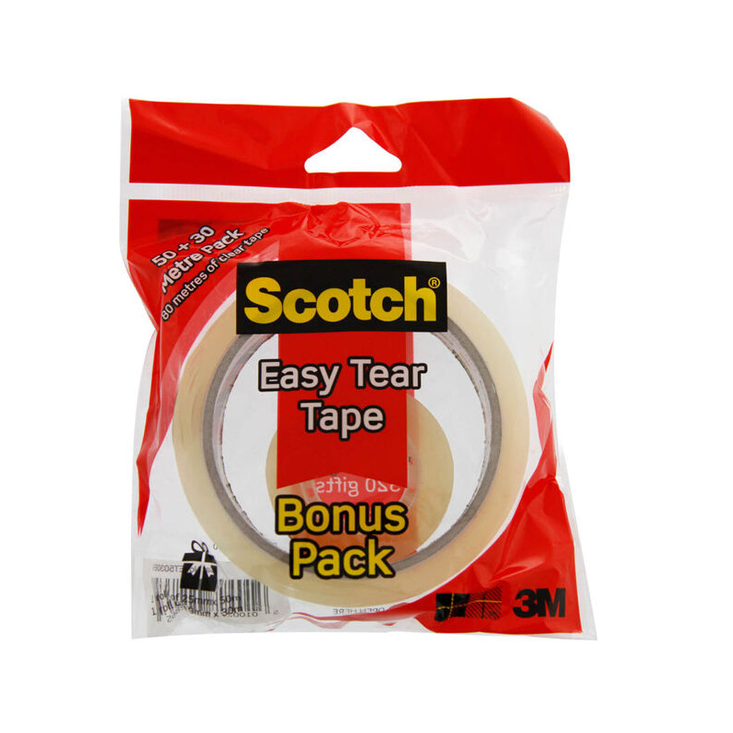 Scotch 3m Transparent Bonus Pack Tape