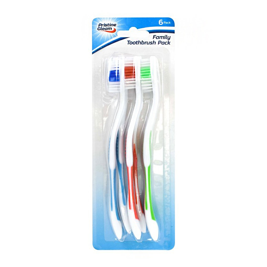 Toothbrushes 6 Pack