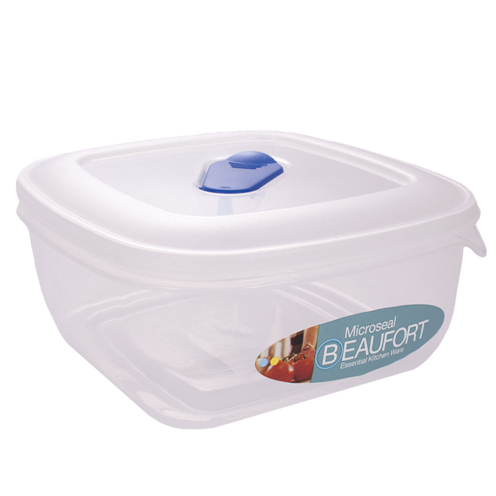 Beaufort Microseal Plastic Food Containers