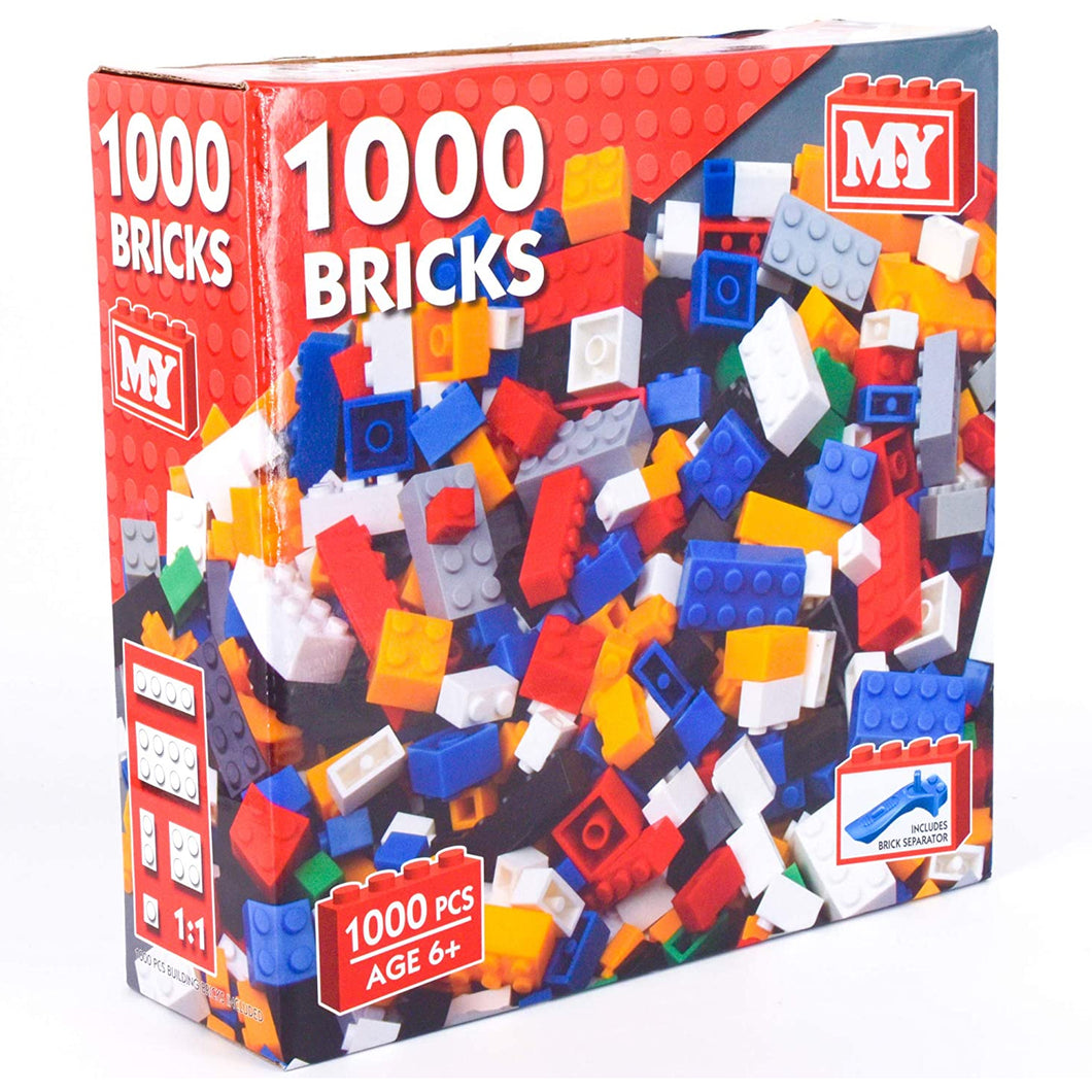 1000 Piece M.Y Building Bricks Set