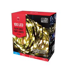 Load image into Gallery viewer, Festive Magic 100 Warm White LED Christmas Fairy Lights
