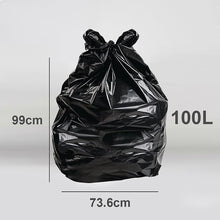 Load image into Gallery viewer, Heavy Duty Refuse Sacks 100L Bin Bags 50 Pack
