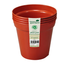 Load image into Gallery viewer, Kingfisher Plastic Plant Pots 12.7cm
