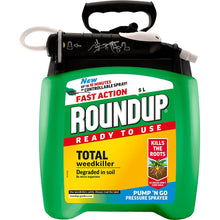 Load image into Gallery viewer, Roundup Fast Action Weedkiller Pump &#39;N Go Spray 5L
