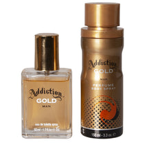 Load image into Gallery viewer, Mens Addiction Gold Christmas Gift Set
