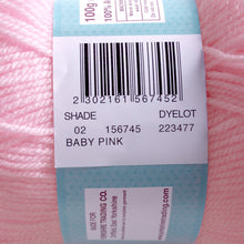 Load image into Gallery viewer, Ribston Double Knit Wool 100g Baby Pink 02
