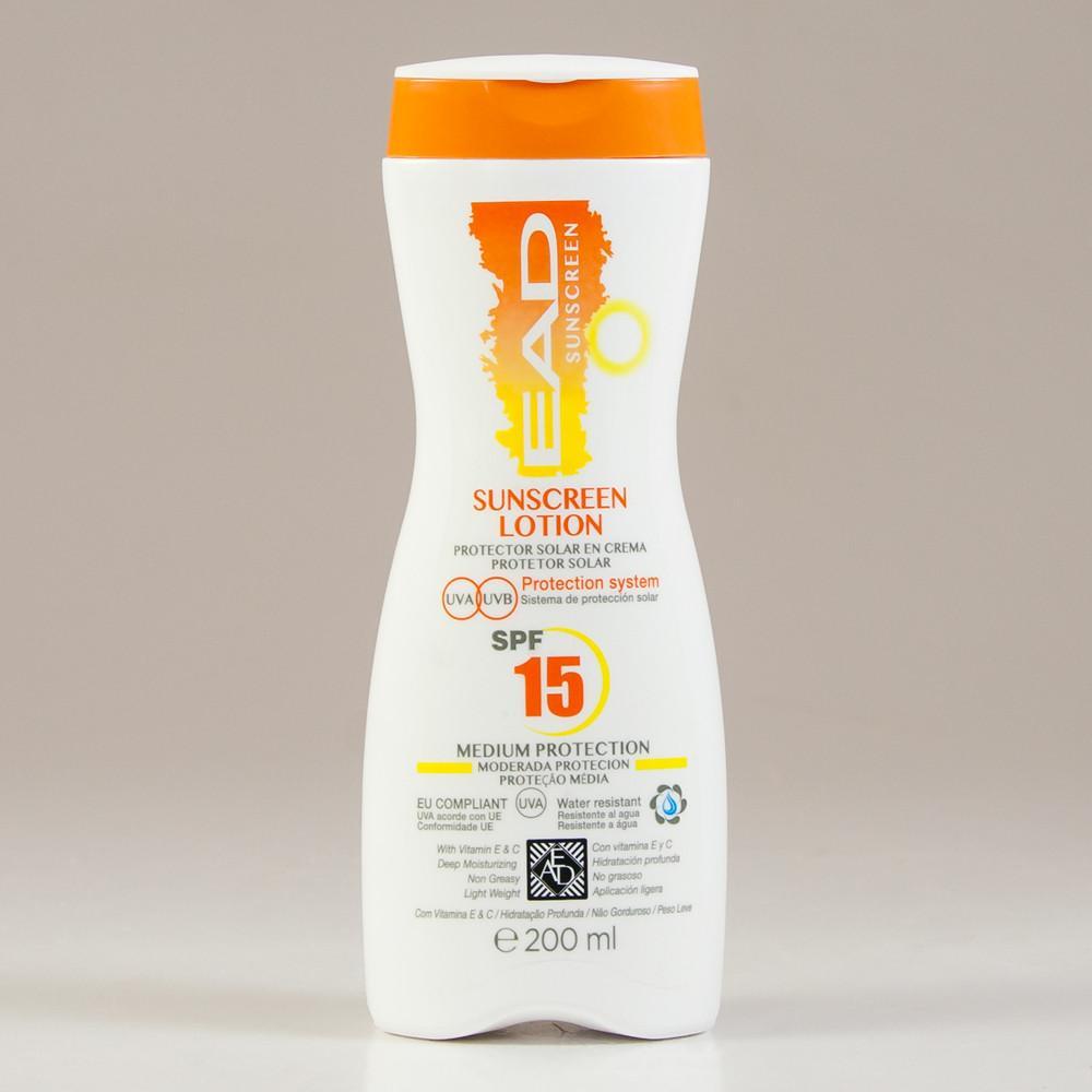 EAD Sunscreen Lotion 200ml - SPF 15