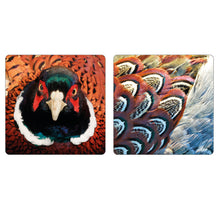 Load image into Gallery viewer, Gun &amp; Game Pheasant Plumes Coasters 8pk