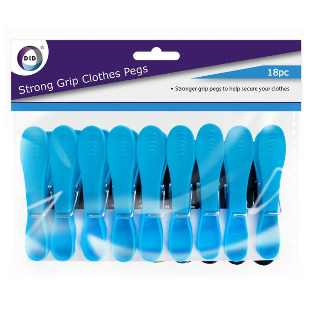 DID Clothes Pegs Strong Grip 18pc