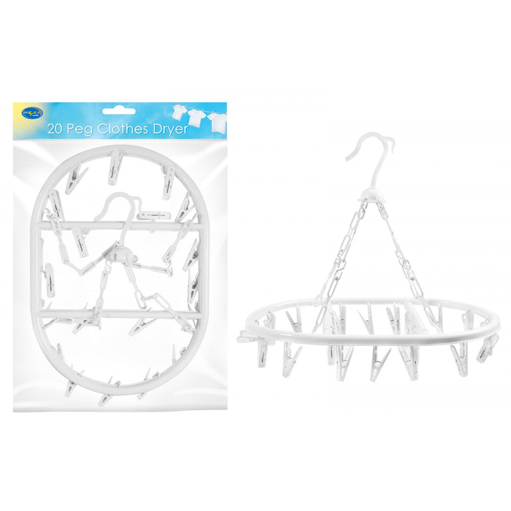 Royal Home Oval Clothes Dryer 20 Pegs 