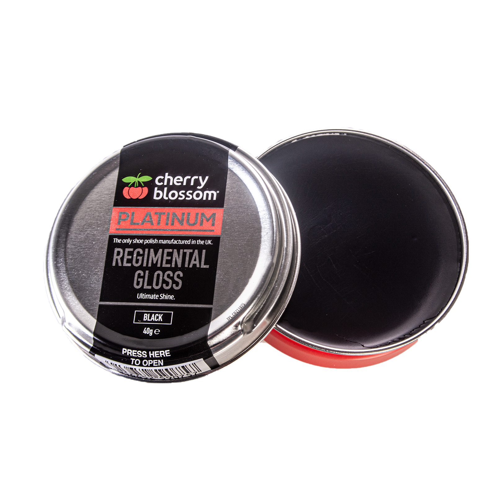 Shoe polish dubbin and regimental black and brown gloss by Cherry Blossom