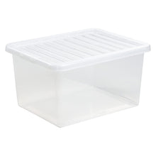 Load image into Gallery viewer, Wham Crystal Clear Storage Box With Lid 35L 3pk
