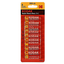 Load image into Gallery viewer, Kodak Extra Heavy Duty AA Batteries 10 Pack