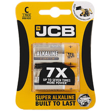 Load image into Gallery viewer, JCB C MNI400 Alkaline Batteries 2 Pack