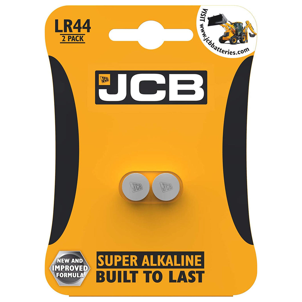 JCB Batteries LR44 1.5V 2 Pack