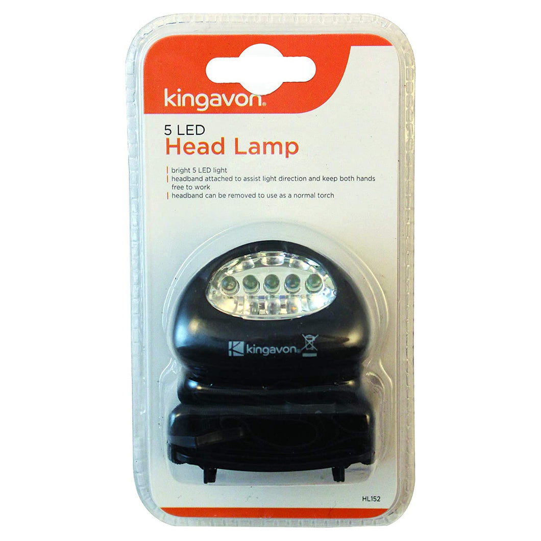 Kingavon 5-LED Head Lamp