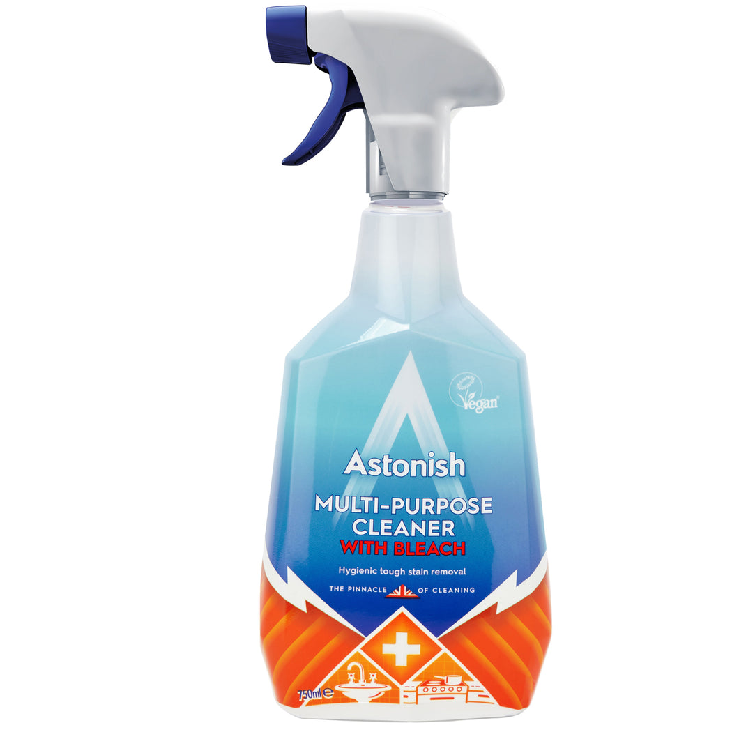 Astonish Multi-Surface Cleaner With Bleach Spray 750ml