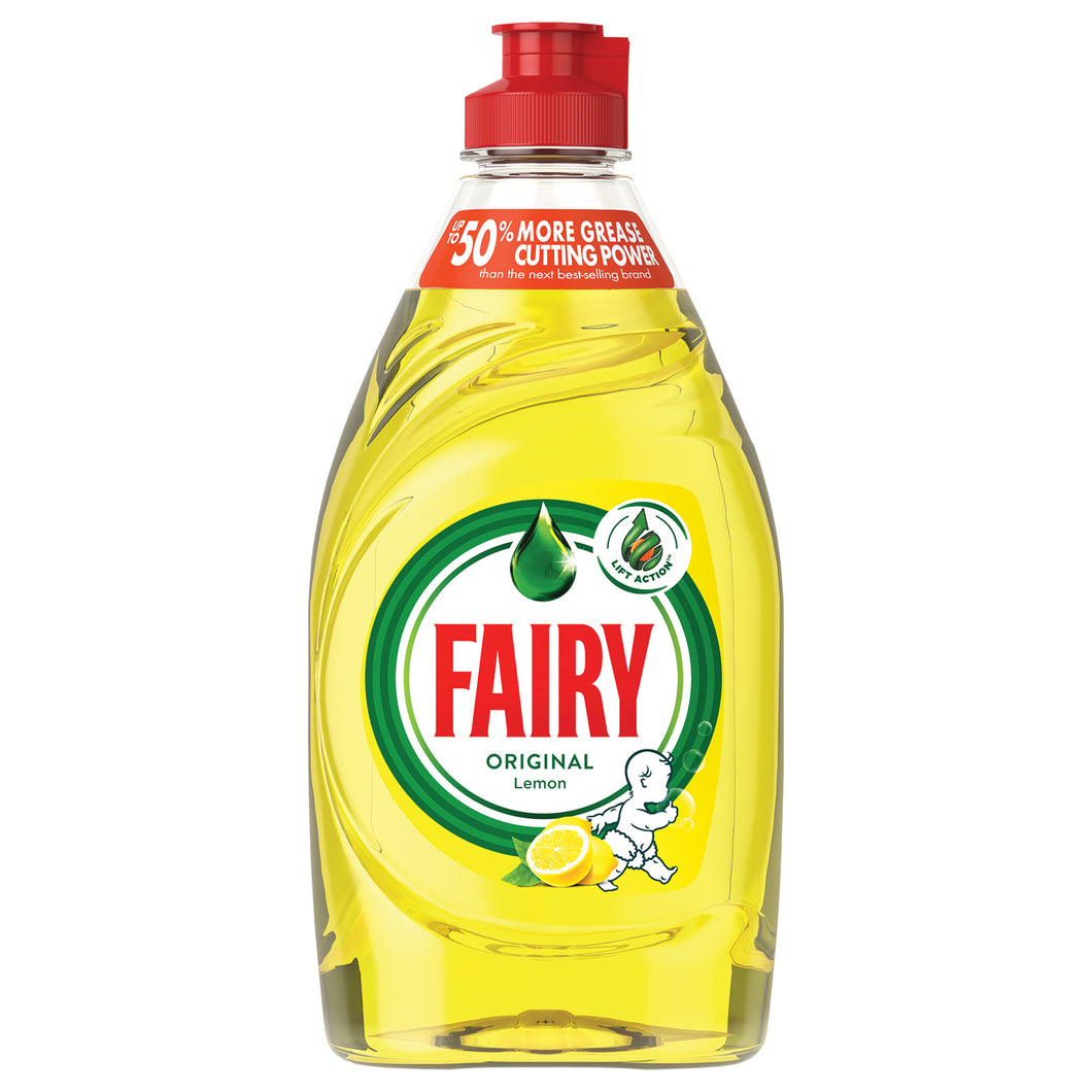 Fairy Lemon Washing Up Liquid 383ml