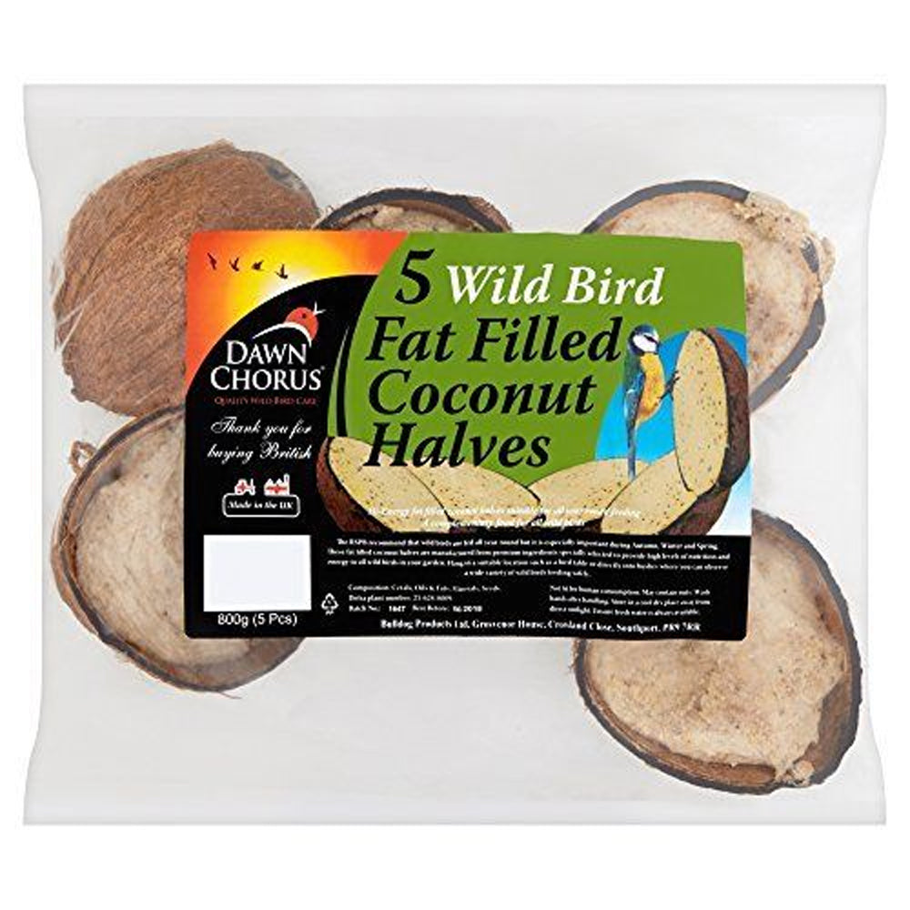 Wild Bird Coconut Halves 5pk