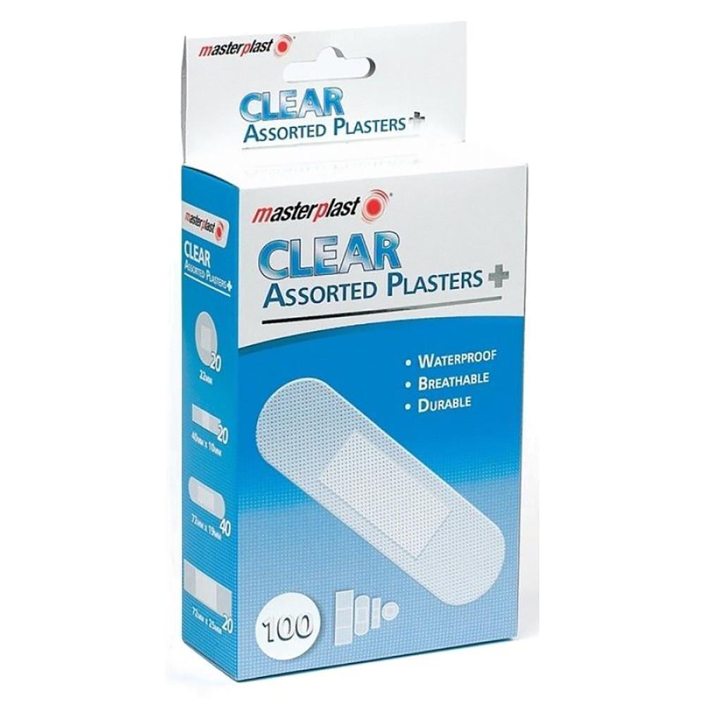 clear assorted plasters 100
