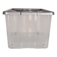 Load image into Gallery viewer, Wheeled Storage Box with Lid 100ltr 3 Pack
