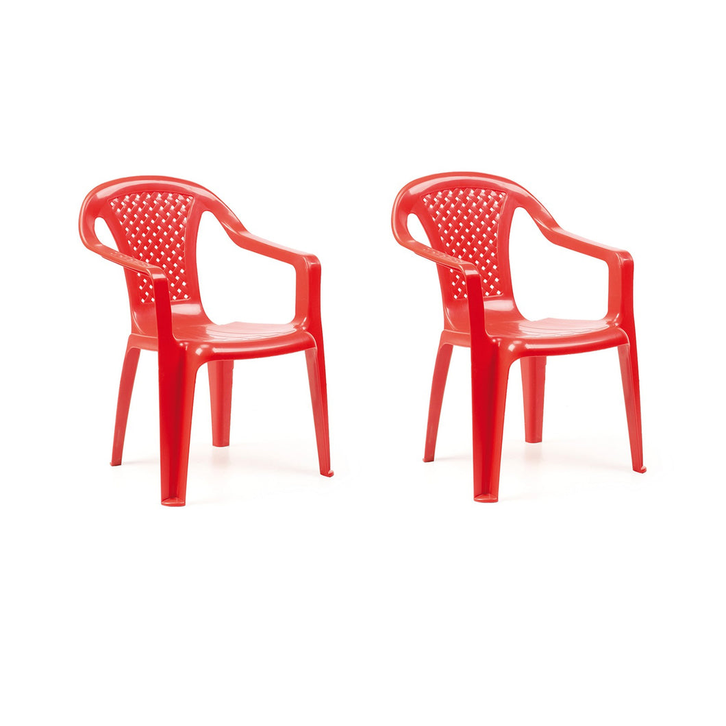 Children's Red Garden Chairs