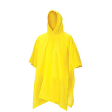 Load image into Gallery viewer, Highlander Lightweight Hooded Poncho Yellow
