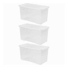 Load image into Gallery viewer, Wham Storage Box With Lid 110 L3 Pack