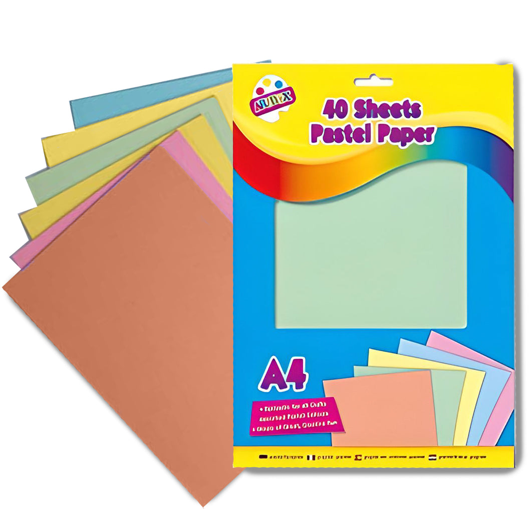 ArtBox A4 Pastel Paper Pad 40 Sheets