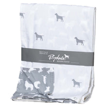 Load image into Gallery viewer, Single Duvet Set 100% Cotton - Grey Dogs