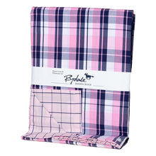 Load image into Gallery viewer, Single Duvet Set 100% Cotton - Sally Pink Check
