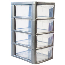 Load image into Gallery viewer, Mini 4 Drawer Modular Storage Tower
