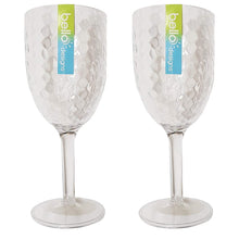 Load image into Gallery viewer, Bello Dimple Wine Goblet 2 Pack
