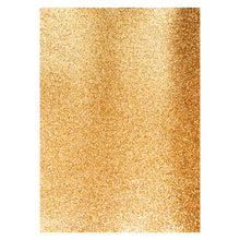 Load image into Gallery viewer, A4 Glitter Foam Sheet - Gold (Glitter Front)
