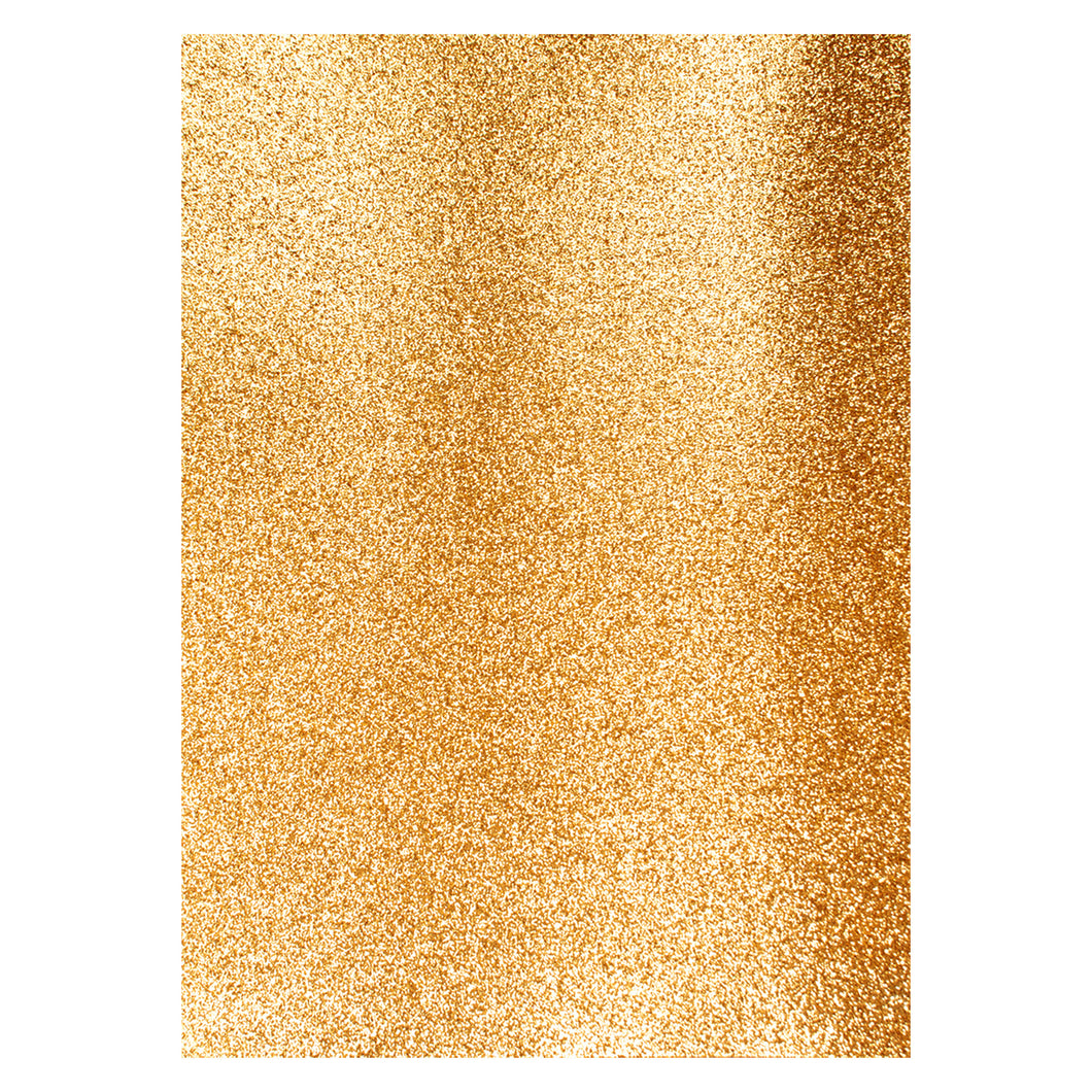 A4 Glitter Foam Sheet - Gold (Glitter Front)