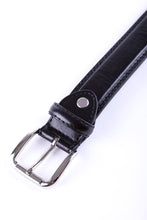 Load image into Gallery viewer, Black - Double Stitched Belt 5026

