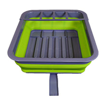 Load image into Gallery viewer, Summit Pop Folding Dish Drainer Lime/Grey  
