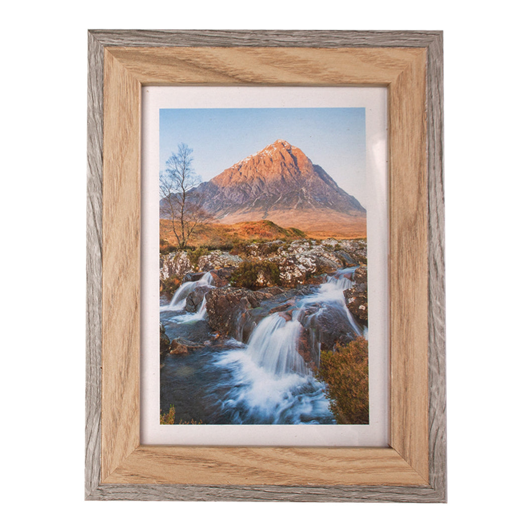 Natural Two Tone Frame 5x7