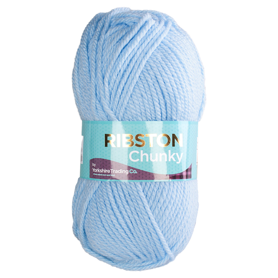 Ribston Chunky Knit Wool 100g Cloud 138