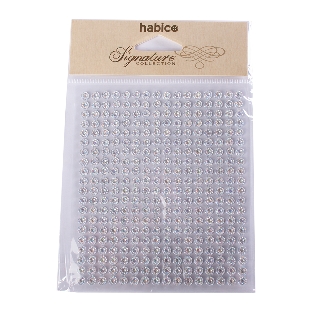 Habico Self Adhesive Gem Sticker - Iridescent Sunflower