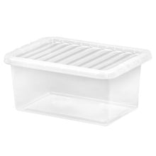 Load image into Gallery viewer, Wham Crystal 11 Litre Storage Box And Lid 10 Pack
