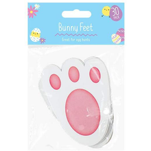Load image into Gallery viewer, Easter Bunny Feet 30pk
