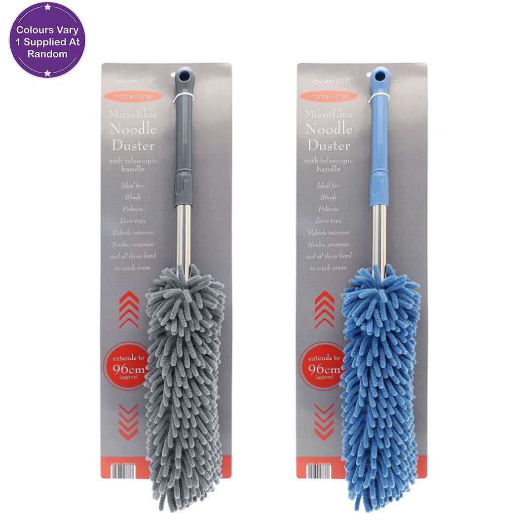 Country Club Assorted Microfibre Noodle Duster