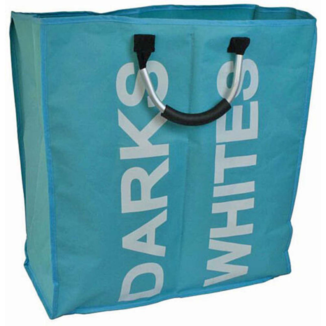Double Darks & Lights Laundry Bag - Light Blue