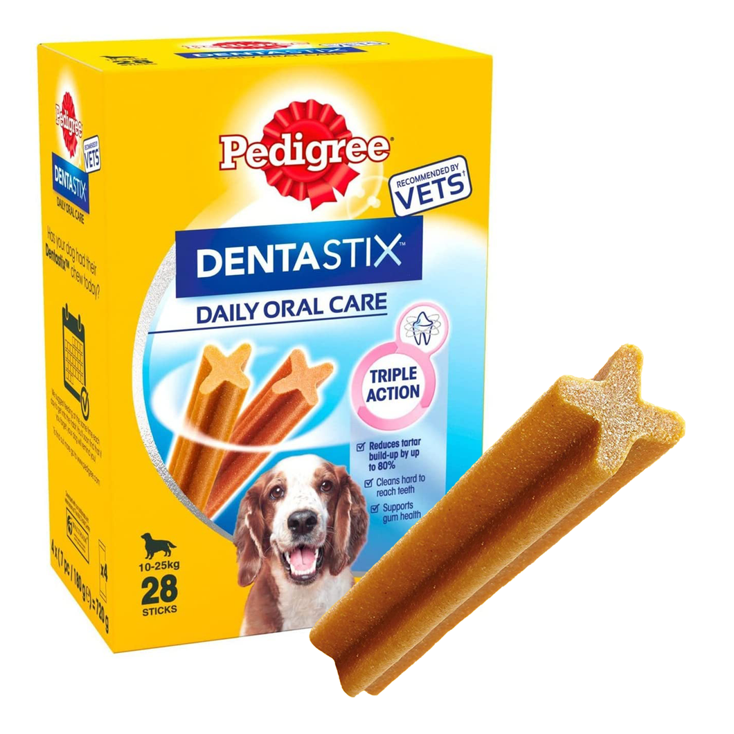 Pedigree Dentastix 28 Pack - Medium