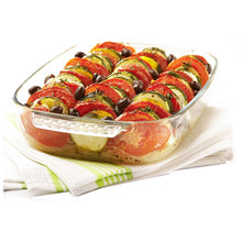 Load image into Gallery viewer, Pyrex Borosilicate Glass Rectangular Roaster 3.6L
