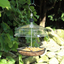Load image into Gallery viewer, Nature&#39;s Market Hanging Mealworm Bird Feeder With Canopy
