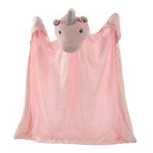 Load image into Gallery viewer, Unicorn Wearable Blanket with Hood
