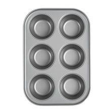 Load image into Gallery viewer, Wham Baker &amp; Salt 6 Cup Jumbo Muffin Tin
